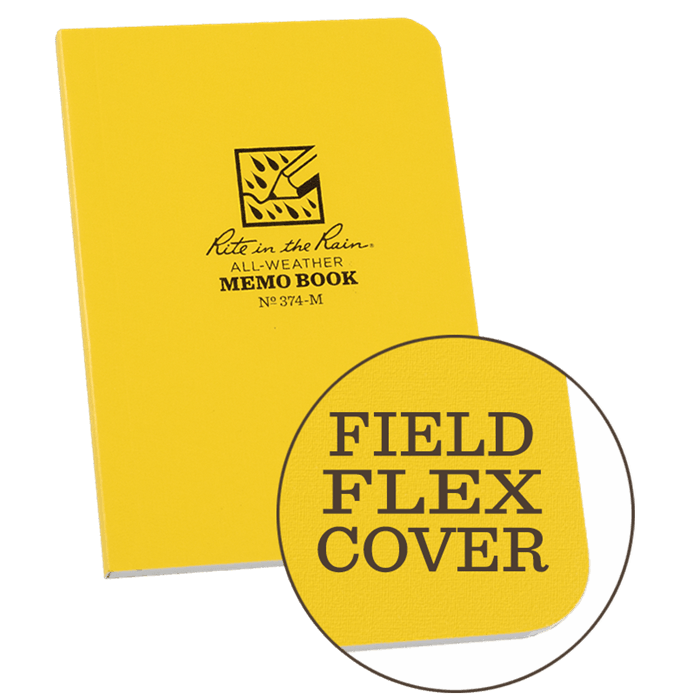 Notepads & Clipboards - Rite In The Rain Field-Flex Soft Cover Book - 3.5 X 5