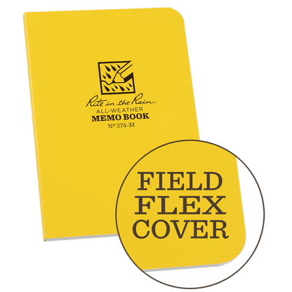 Notepads & Clipboards - Rite In The Rain Field-Flex Soft Cover Book - 3.5 X 5