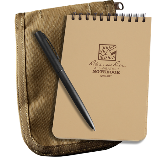 Notepads & Clipboards - Rite In The Rain All-Weather Notebook Kit (3" X 5")