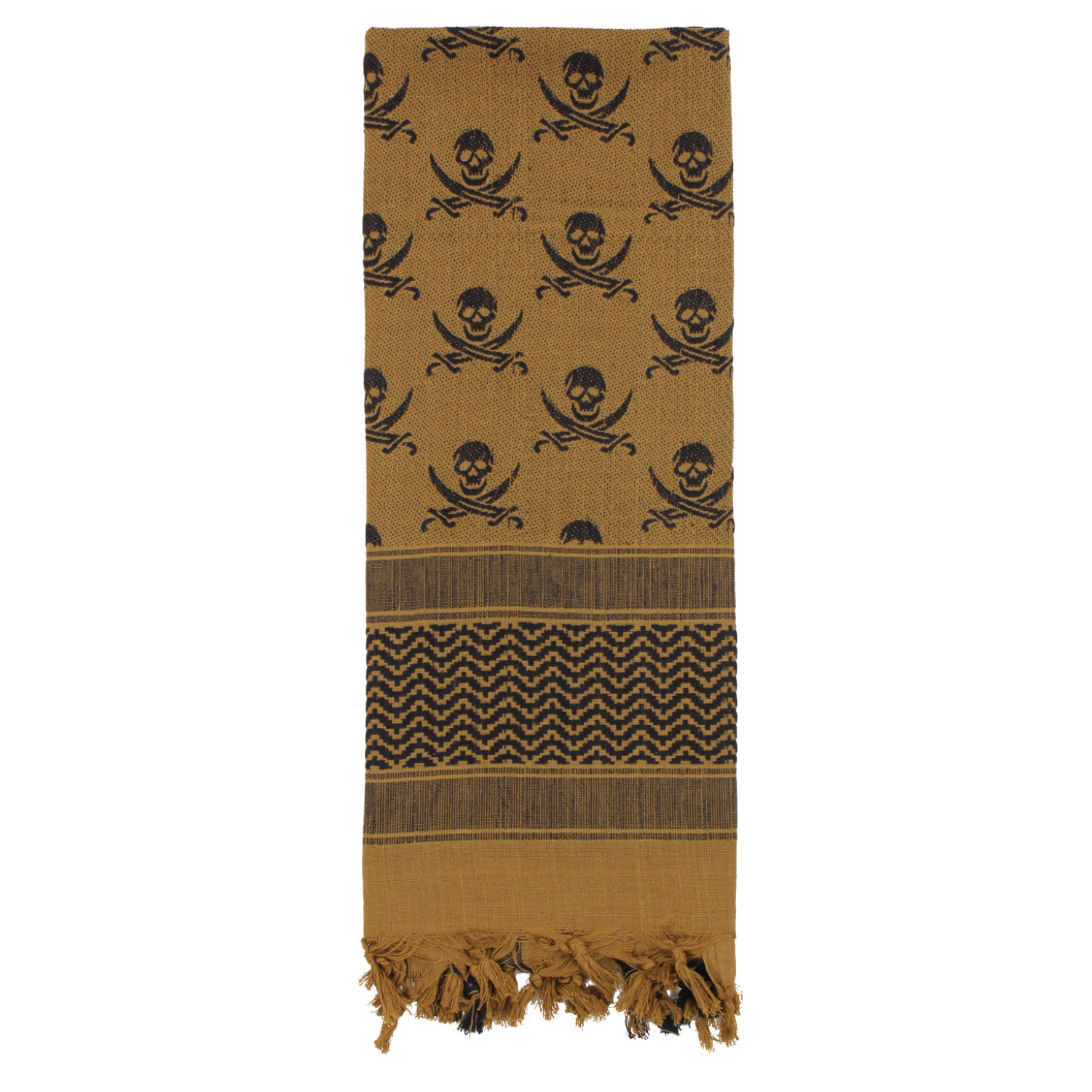 Rothco Skulls Shemagh Tactical Desert Keffiyeh Scarf