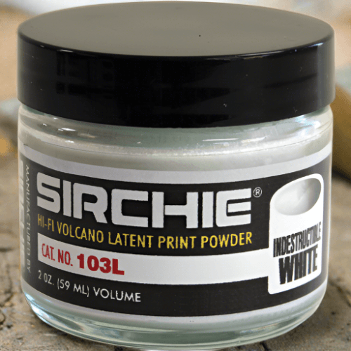 Fingerprinting - Sirchie Indestructible White Fingerprint Powder