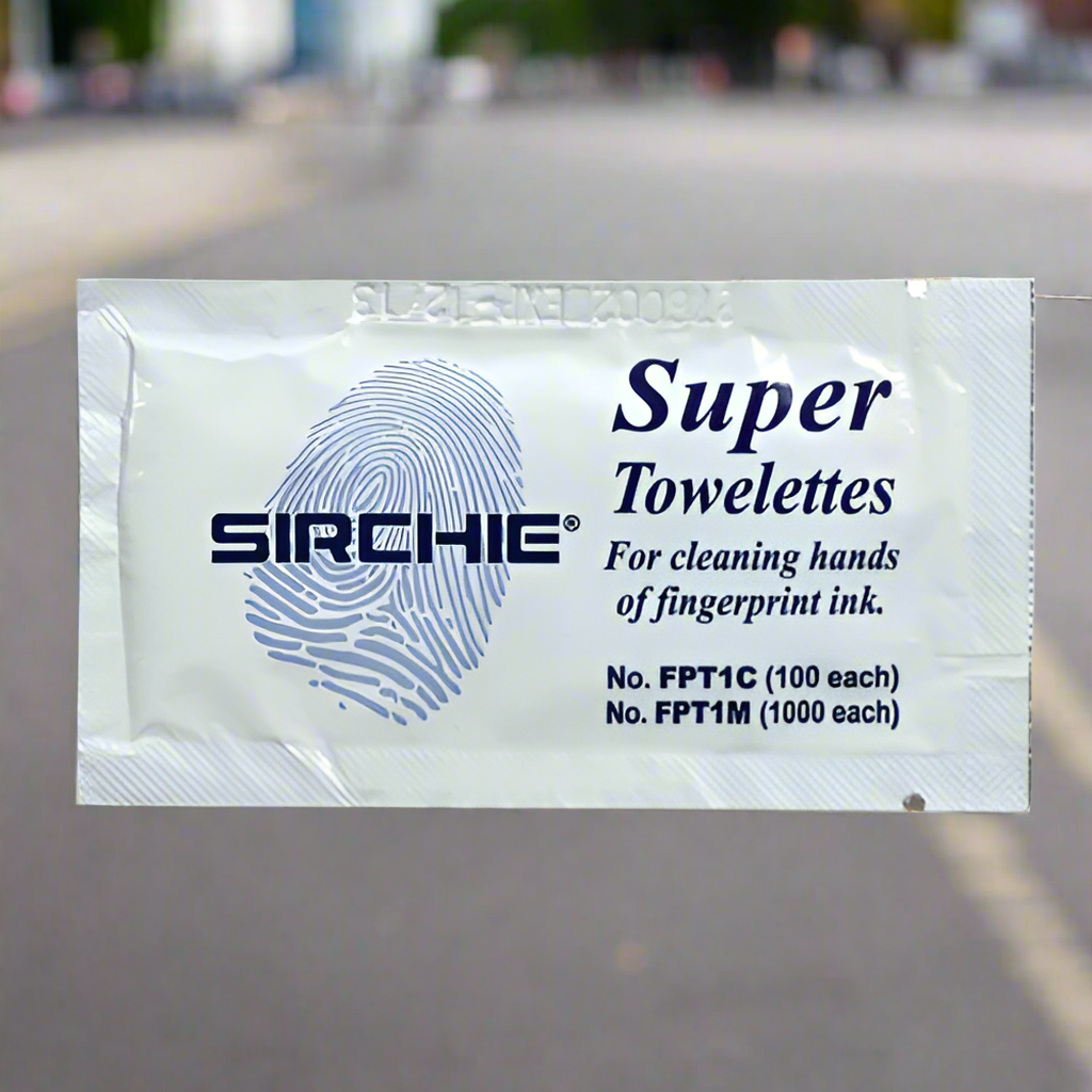 Sirchie Search Super Cleaner Towelettes | Forensics | Law Enforcement