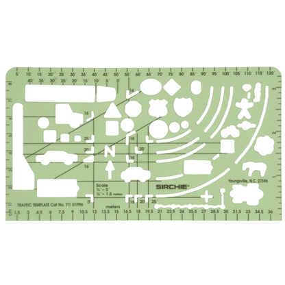 Sirchie Traffic Template