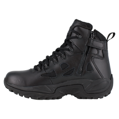 Boots - Reebok Rapid Response 6'' Stealth Boot W/ Soft Toe - Black