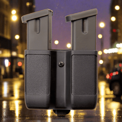 Duty Magazine Pouches - BlackHawk Double Mag Case Single Stack