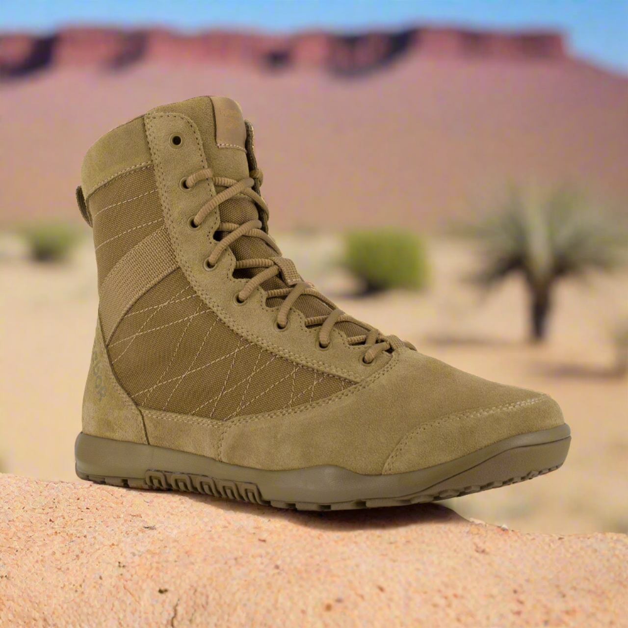 Boots - Reebok Nano Tactical 8'' Boot W/ Soft Toe - Coyote