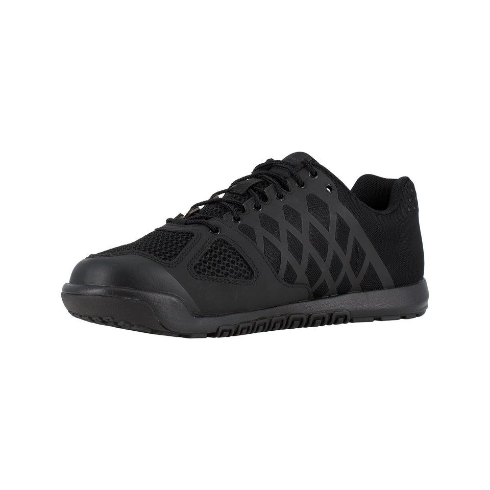 Reebok Nano Tactical Trainer Shoe w/ Soft Toe - Black