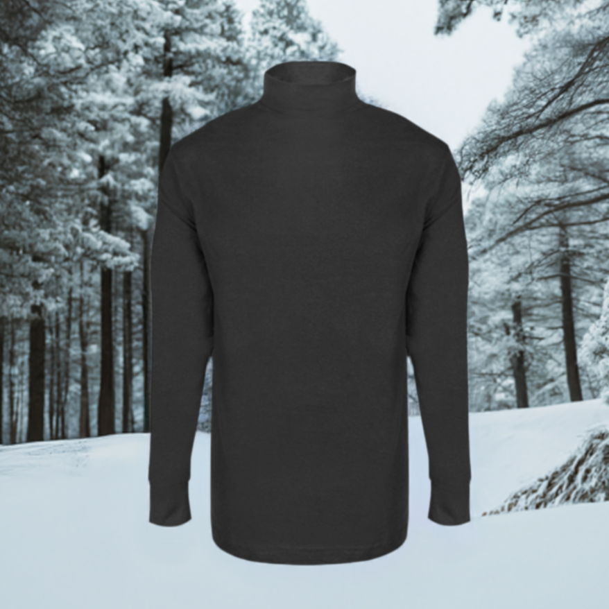 Baselayer Tops - Elbeco Regulation Base Layer Mock T-Neck