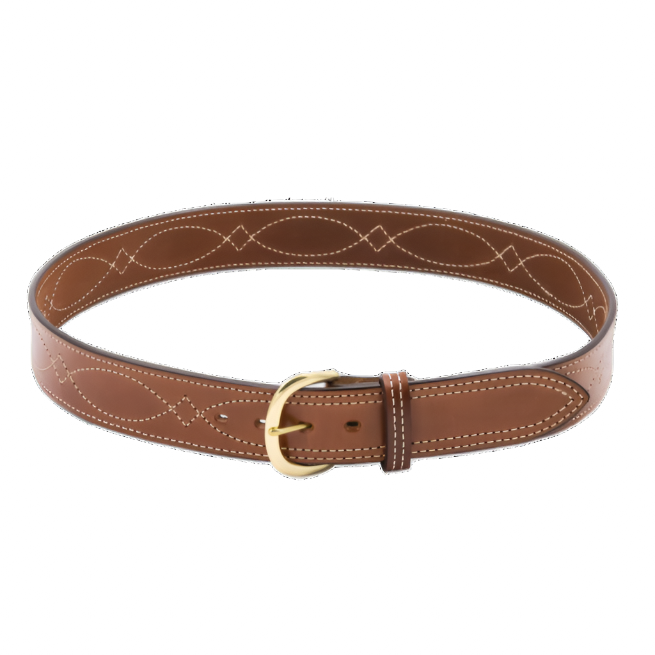 Belts - Bianchi Reversible Fancy Stitched Belt, 1.75"