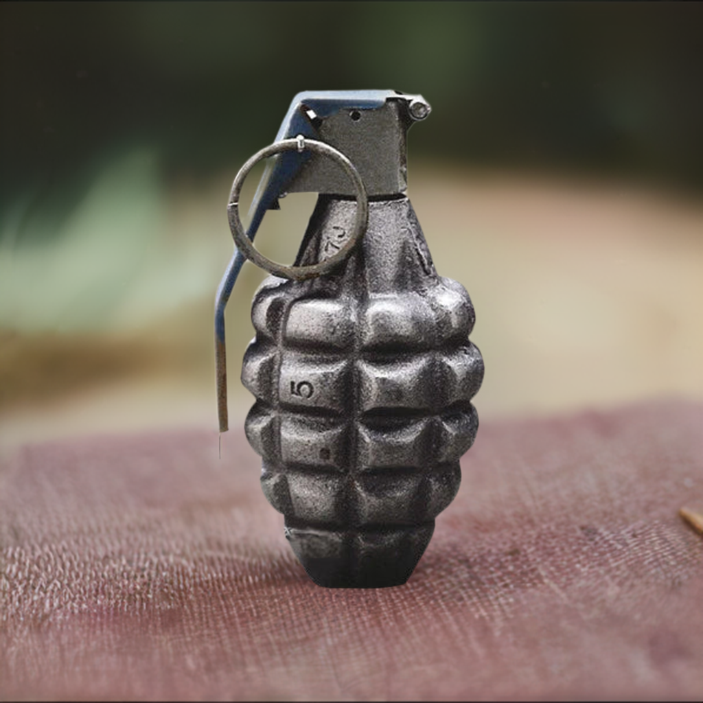 Gifts For Police, Fire & Military - 5ive Star Gear Pineapple Grenade Paperweight