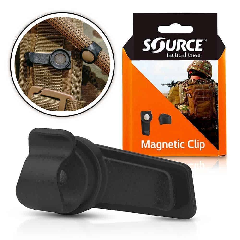 SOURCE Tactical Hydration Tube Magnetic Clip | Tac Essentials