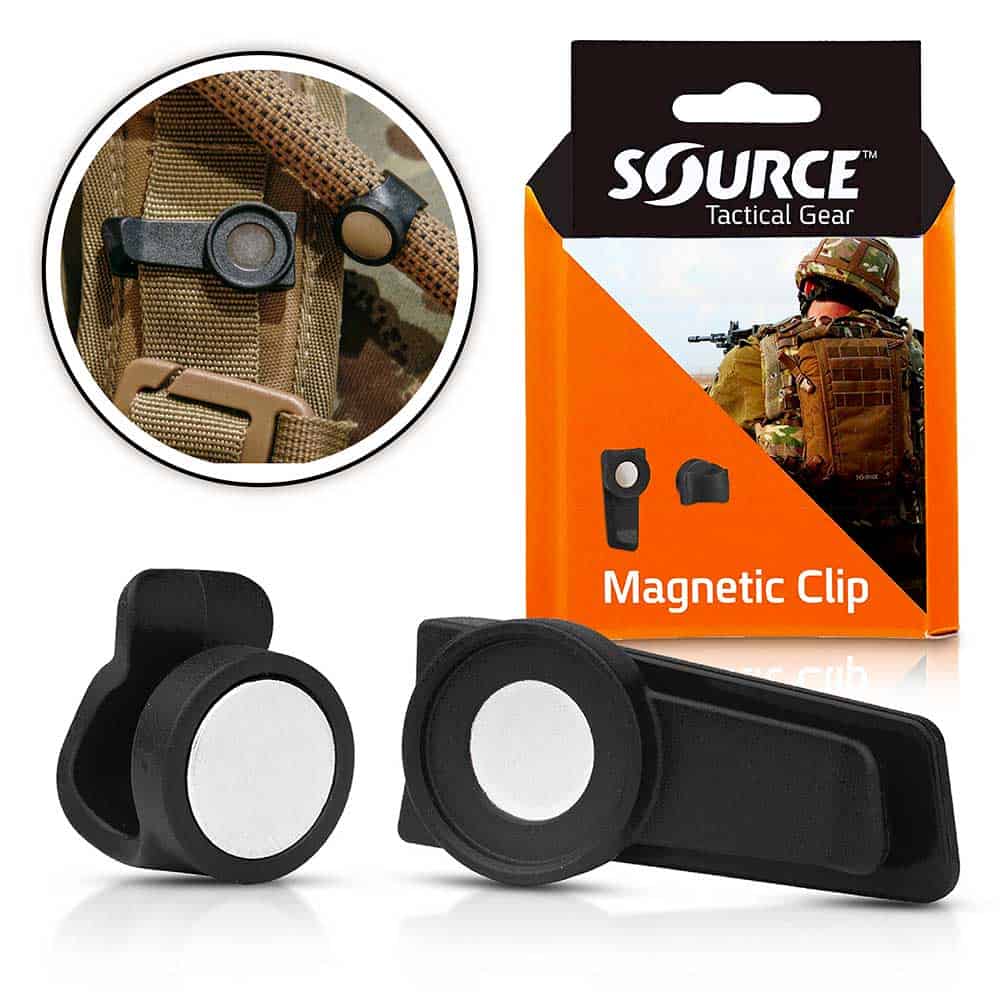 SOURCE Tactical Hydration Tube Magnetic Clip | Tac Essentials