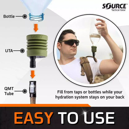 SOURCE Tactical Ultimate Marine Corps Hydration Bladder | 3L | (100oz) | Tac Essentials