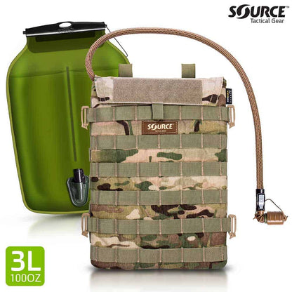 SOURCE Tactical Razor 3L Low Profile Hydration Pouch | Tac Essentials