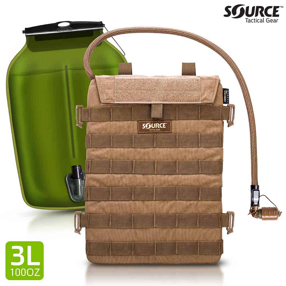 SOURCE Tactical Razor 3L Low Profile Hydration Pouch | Tac Essentials