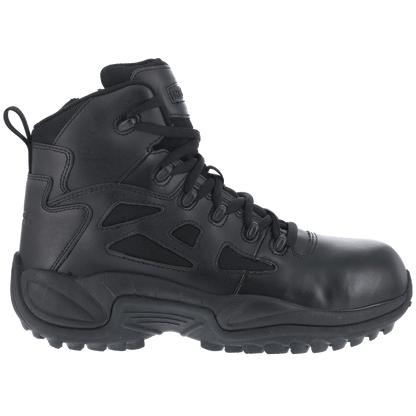 Boots - Reebok Rapid Response 6'' Stealth Boot W/ Composite Toe - Black