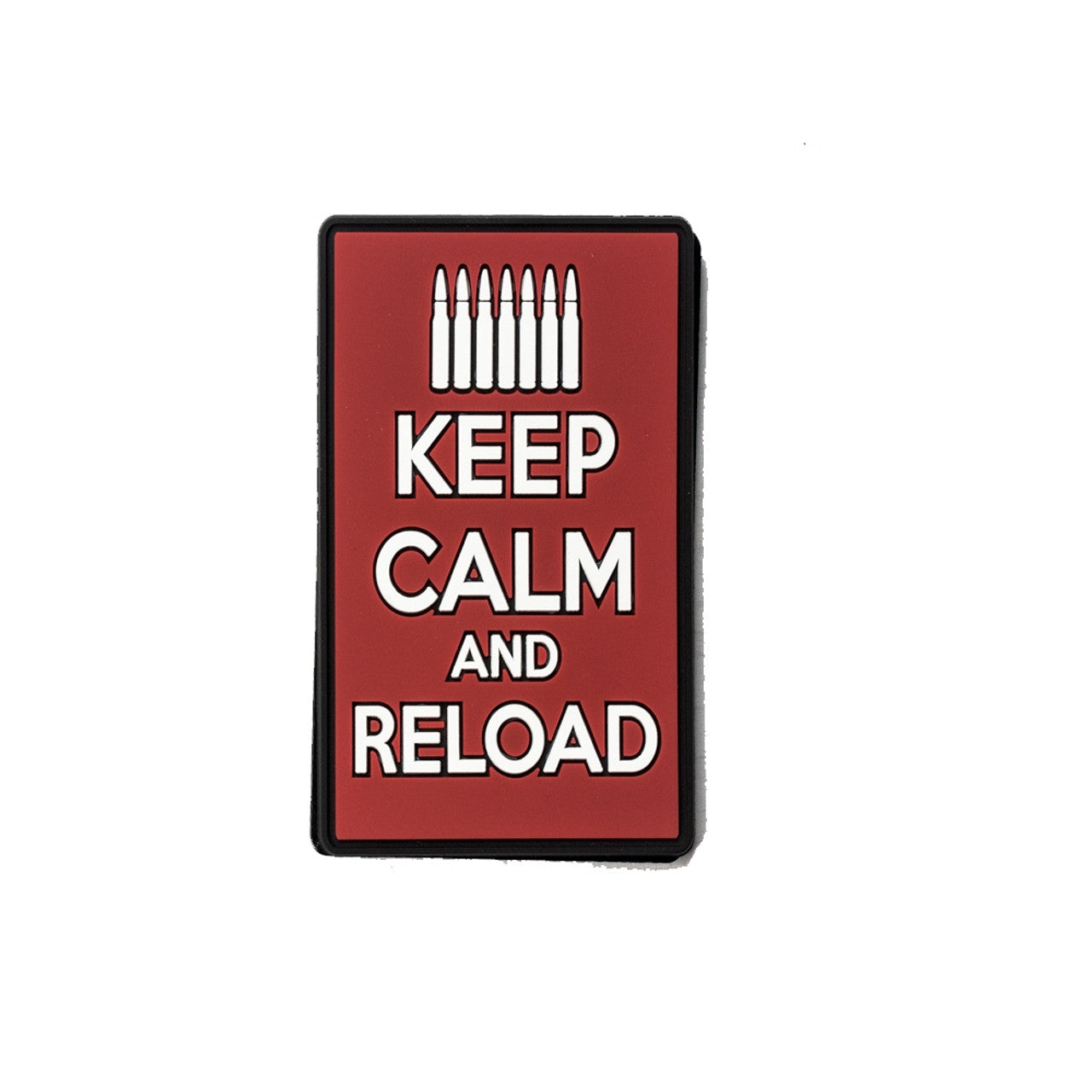 Voodoo Tactical Keep Calm and Reload Morale Patch - Red