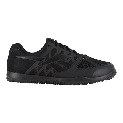 Reebok Nano Tactical Trainer Shoe w/ Soft Toe - Black