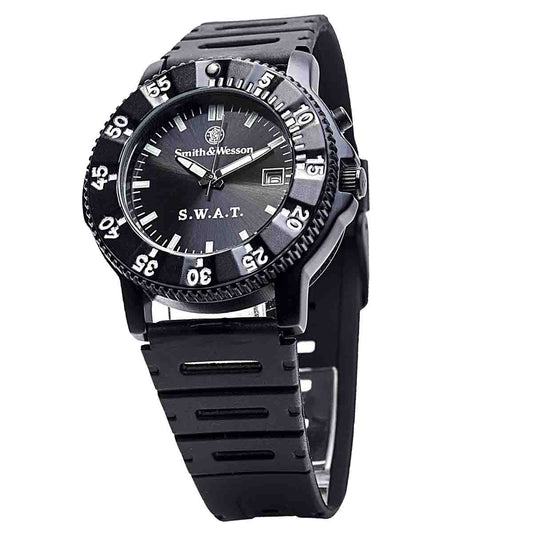 Watches - Smith & Wesson SWAT Watch W/ Rubber Wristband