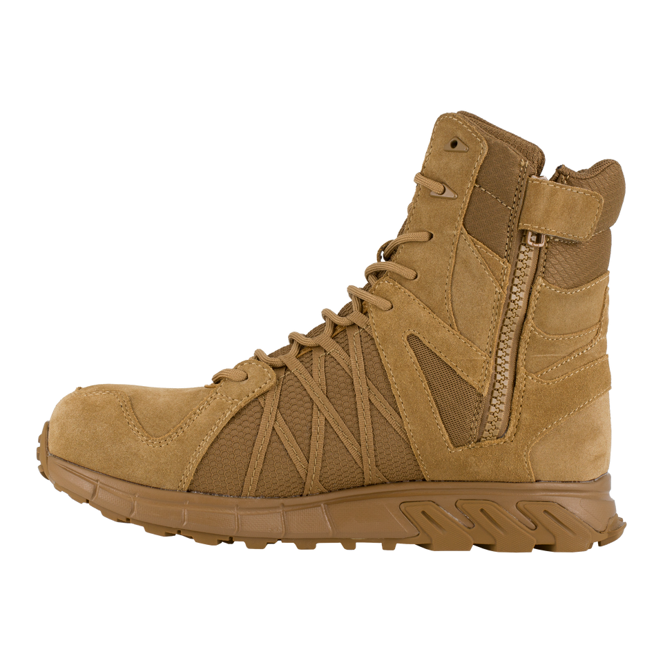 Boots - Reebok Trailgrip Tactical 8'' Boot W/ Composite Toe - Coyote