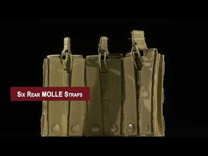 Rothco MOLLE Open Top Triple Mag Pouch