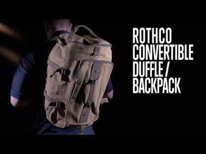 Rothco Convertible Canvas Duffle / Backpack