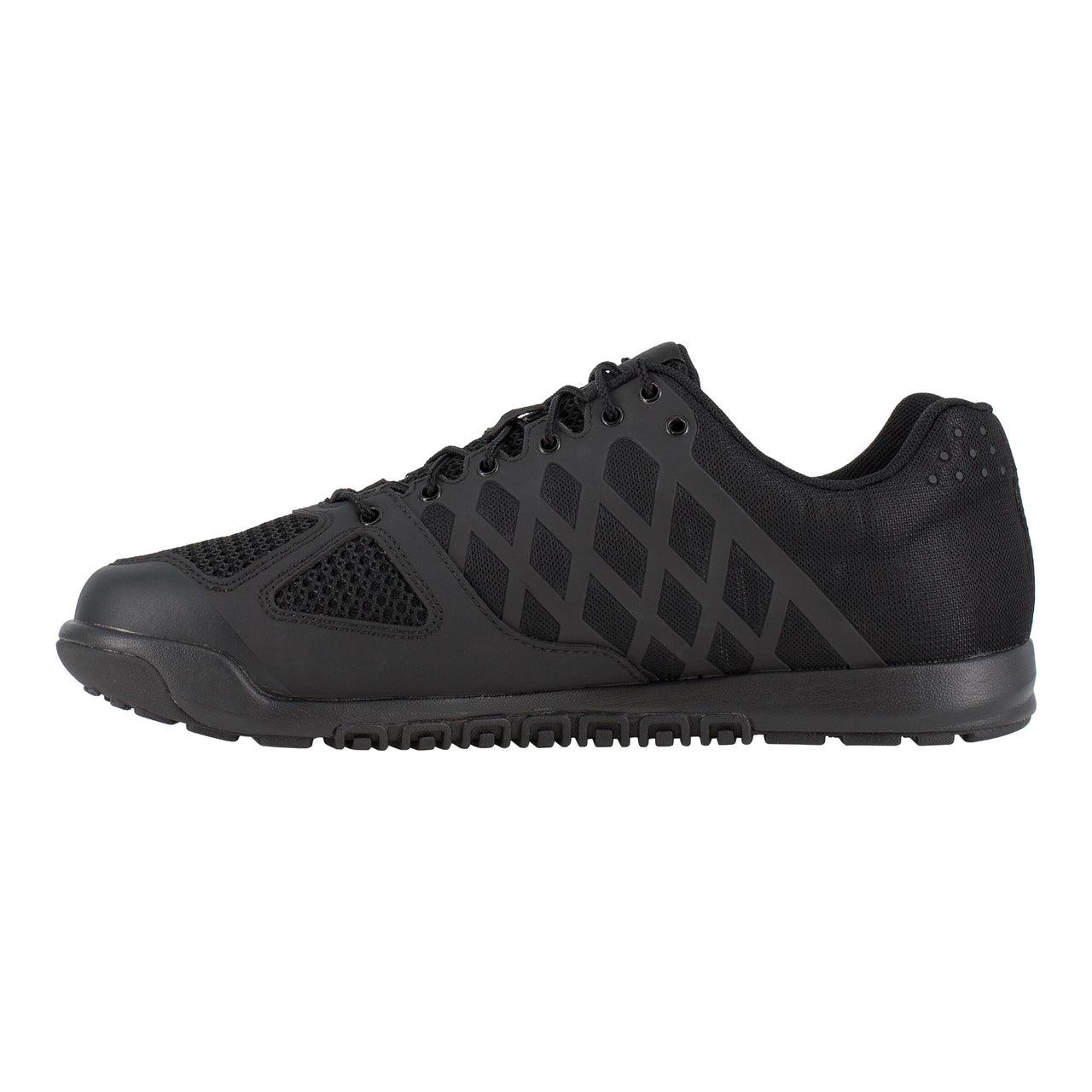 Reebok Nano Tactical Trainer Shoe w/ Soft Toe - Black