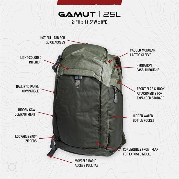 Vertx Gamut Backpack | Tac Essentials