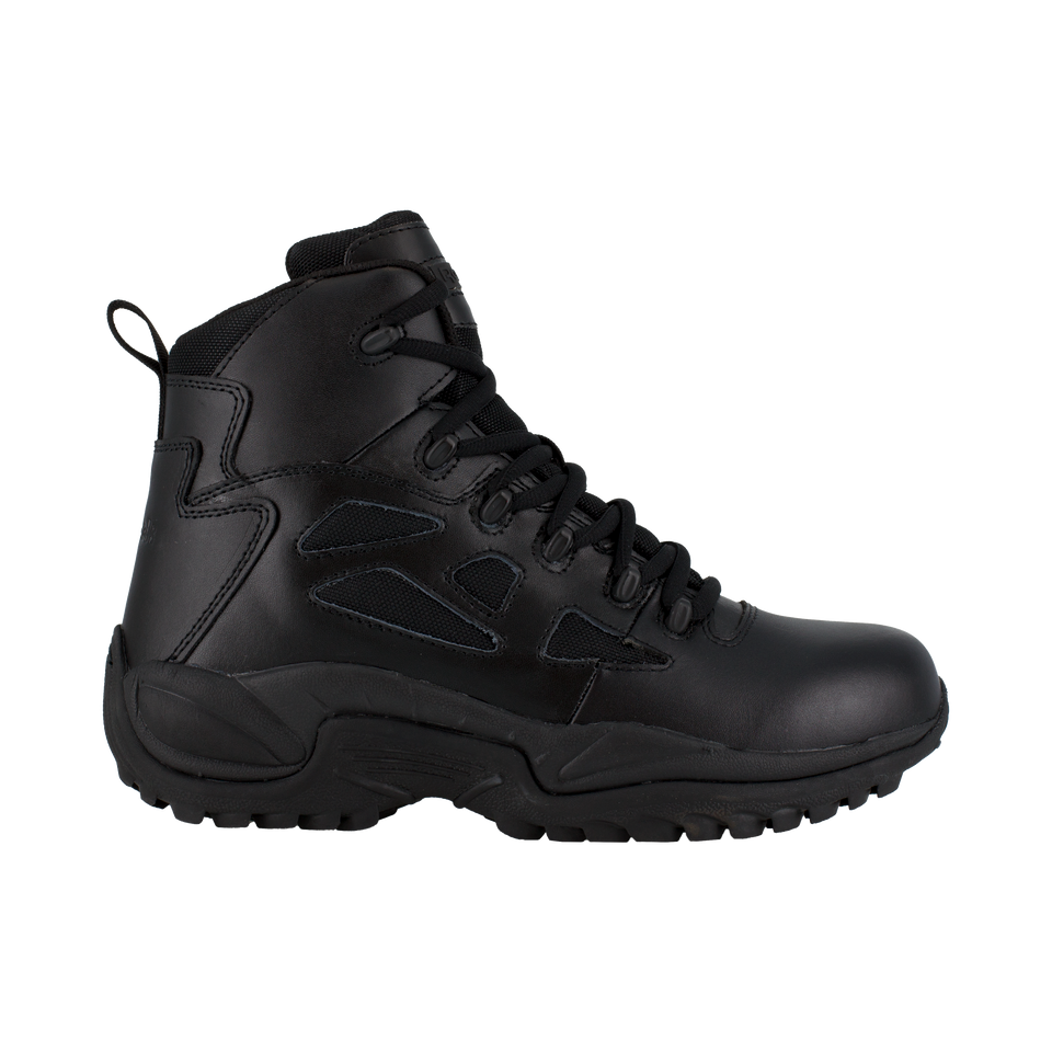 Boots - Reebok Rapid Response 6'' Stealth Boot W/ Soft Toe - Black