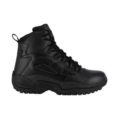 Boots - Reebok Rapid Response 6'' Stealth Boot W/ Soft Toe - Black