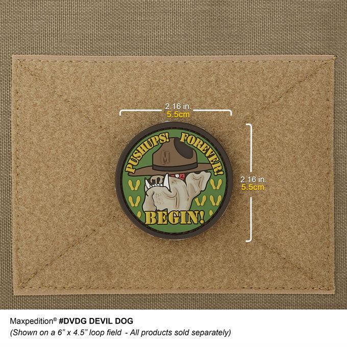 Maxpedition Devil Dog Morale Patch-Tac Essentials