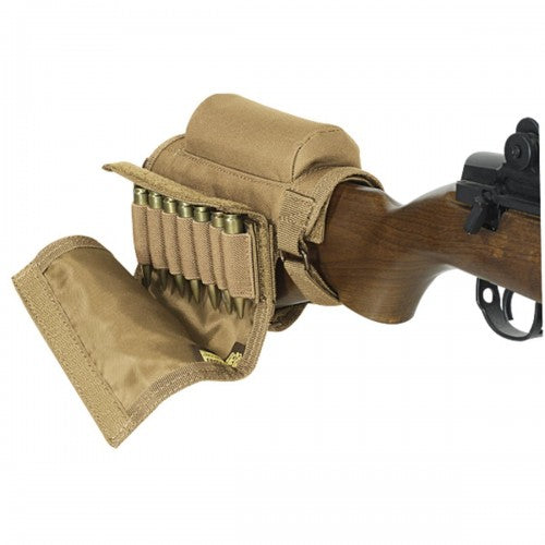 Voodoo Tactical Buttstock Cheek Piece | Ammo Carrier | Tac Essentials