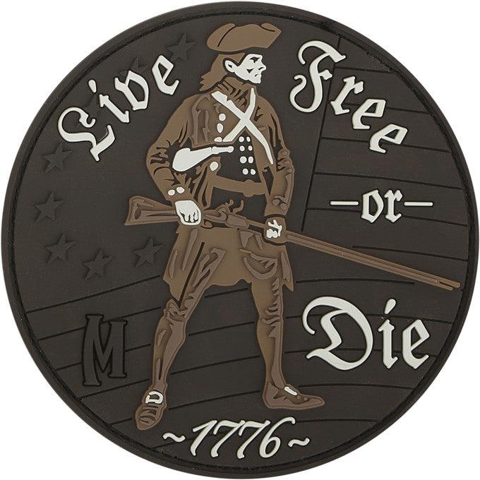 Maxpedition Live Free or Die Morale Patch-Tac Essentials