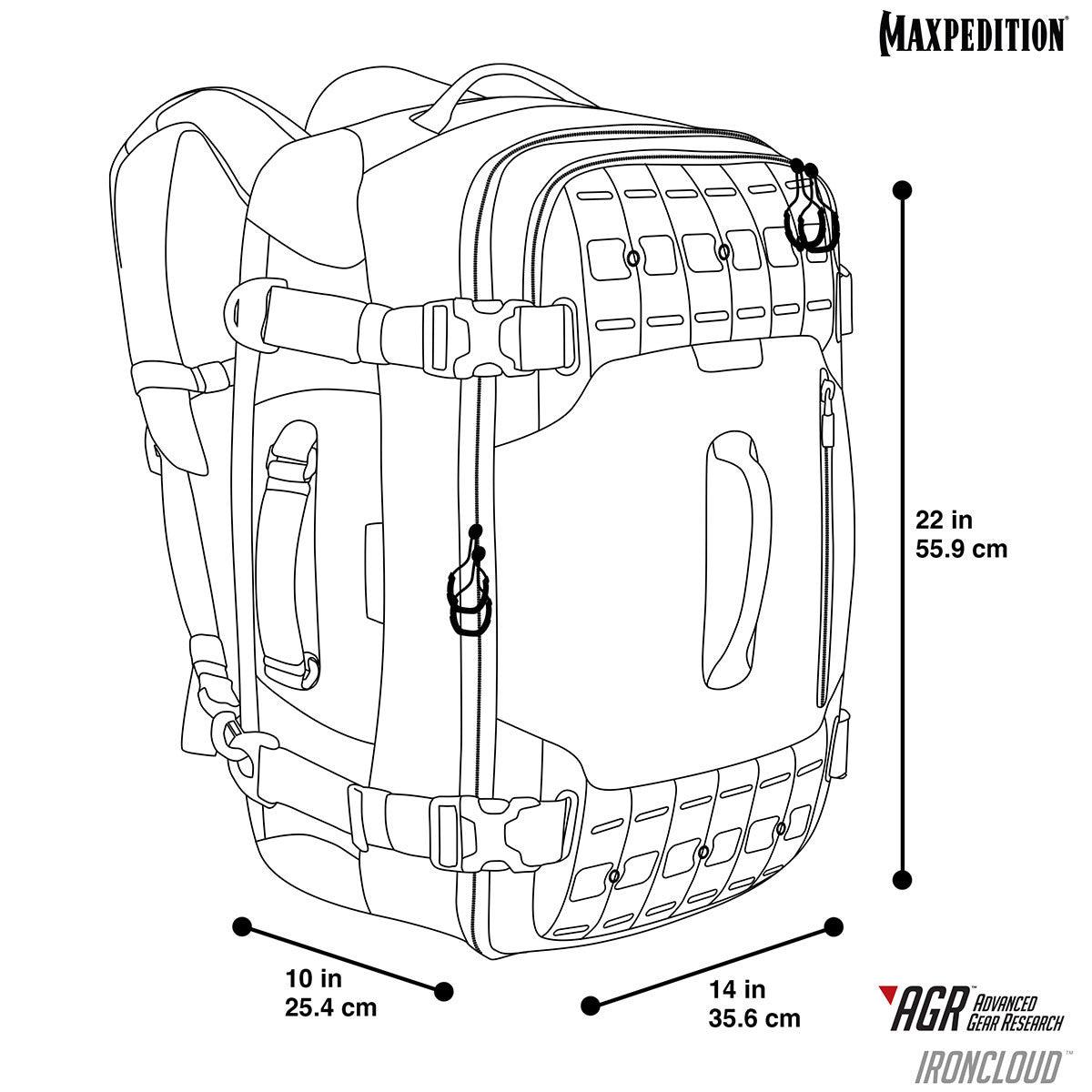 Maxpedition Ironcloud Travel Bag-Tac Essentials