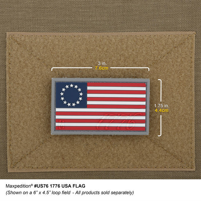 Maxpedition 1776 USA Flag Patch-Tac Essentials