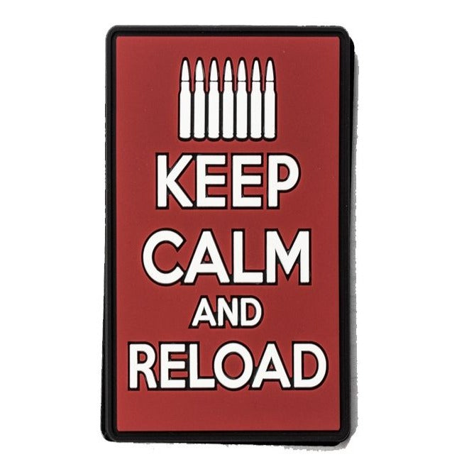 Voodoo Tactical Keep Calm and Reload Morale Patch | Tac Essentials